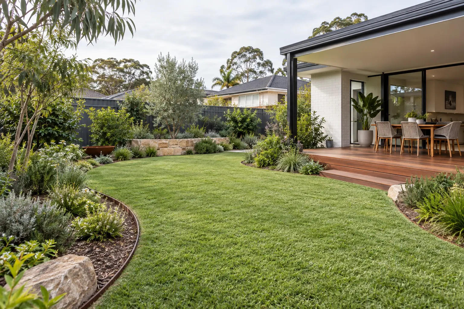 Natural grass Australian home inspiration 2